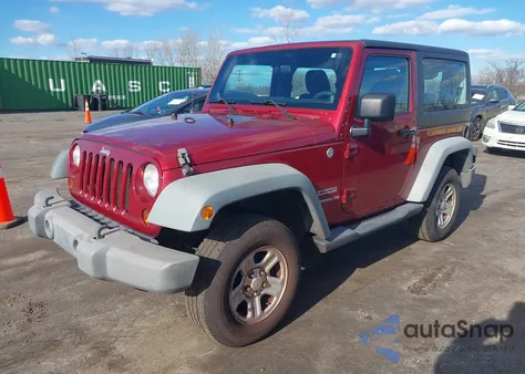 2011 Jeep Wrangler Sport z USA, uszkodzony, nr VIN 1J4AA2D17BL531854